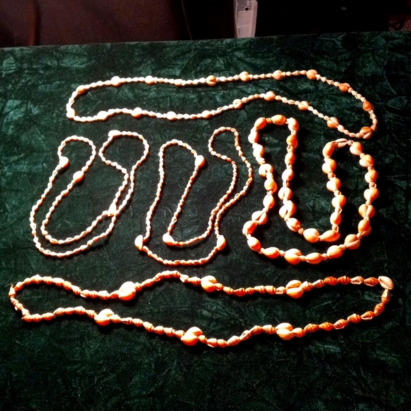 F-22 Sea Shell necklace lot - Picture 1 of 6